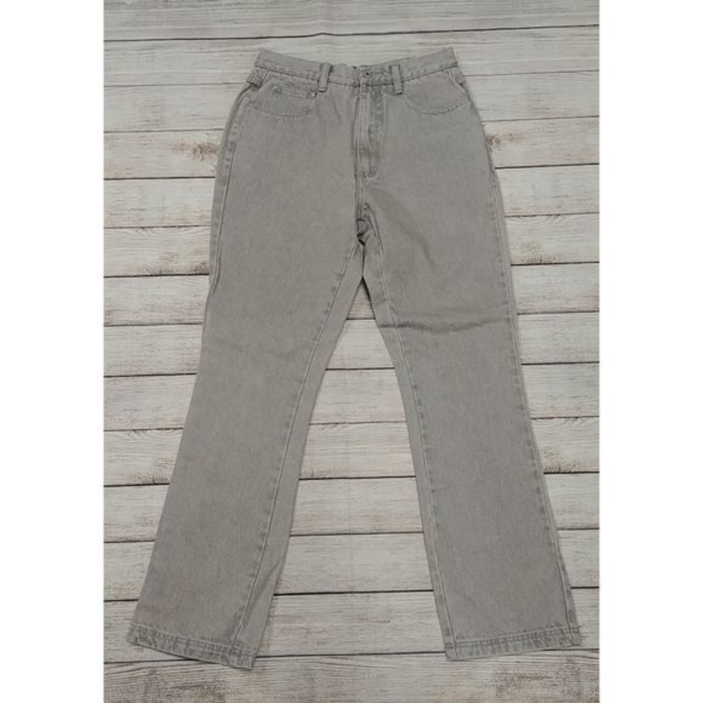 Vintage LA Blues High Rise Gray Jeans